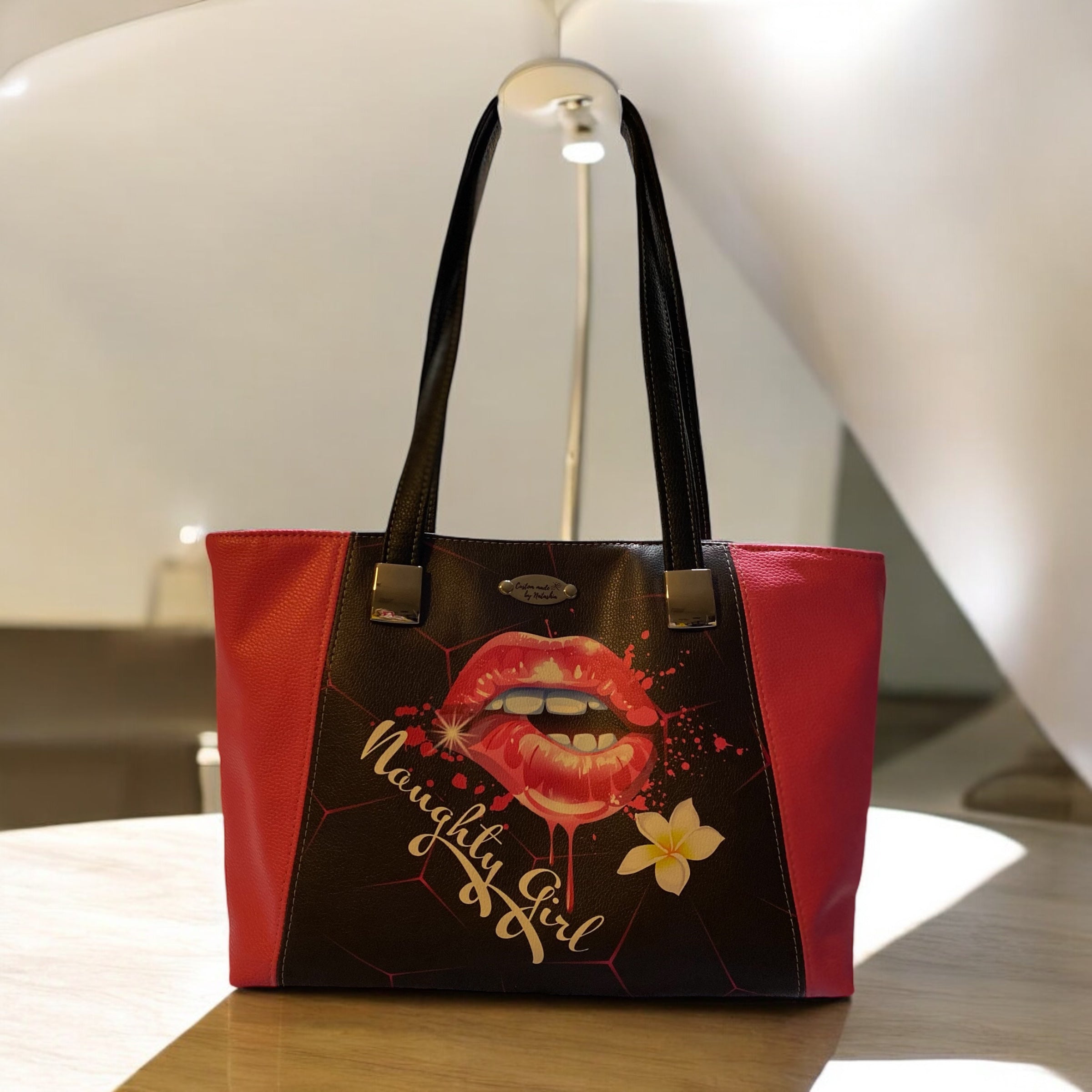 Everyday 'Naughty Girl' Tote Bag – Custom Made by NATASHIA